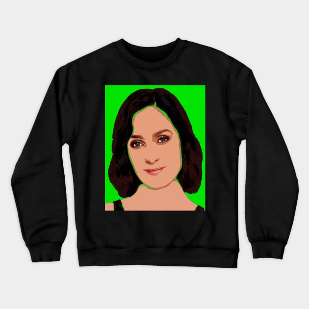 carrie anne moss Crewneck Sweatshirt by oryan80